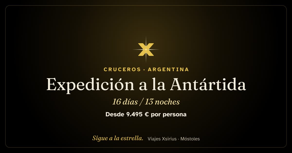 Expedición a la Antártida: Argentina · Antártida, 16 días / 13 noches