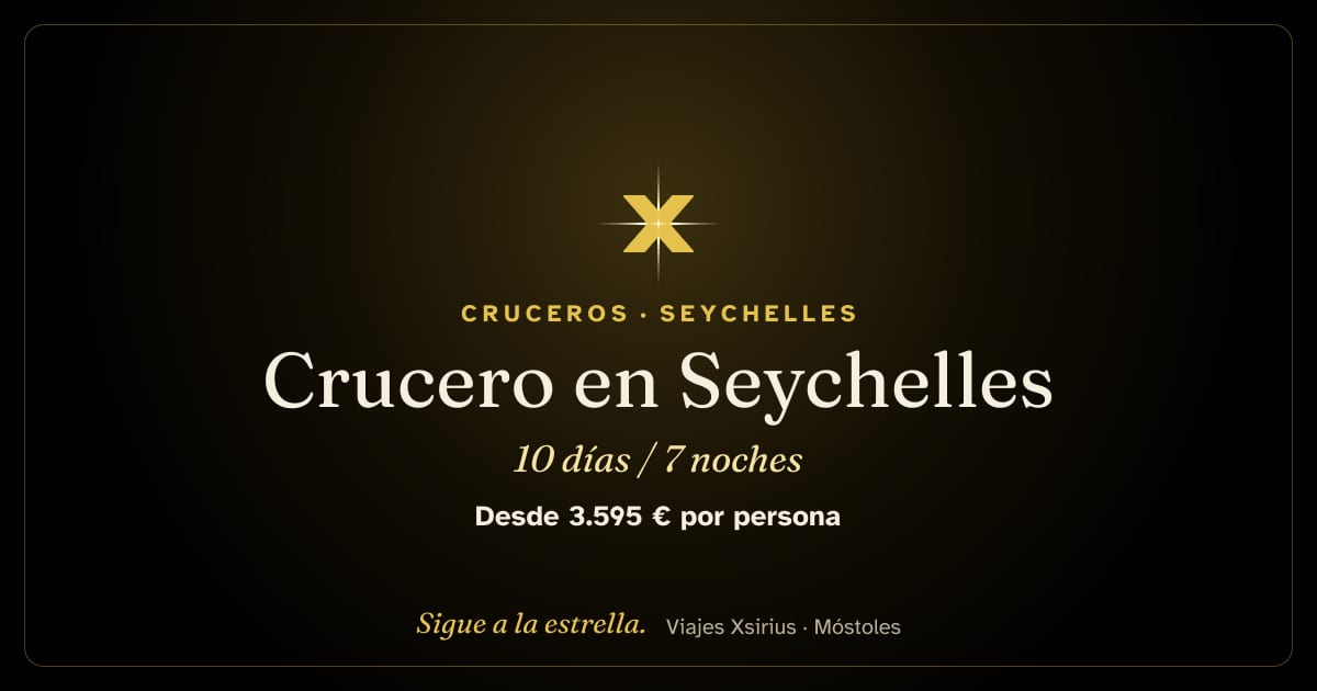 Crucero en Seychelles: Seychelles, 10 días / 7 noches