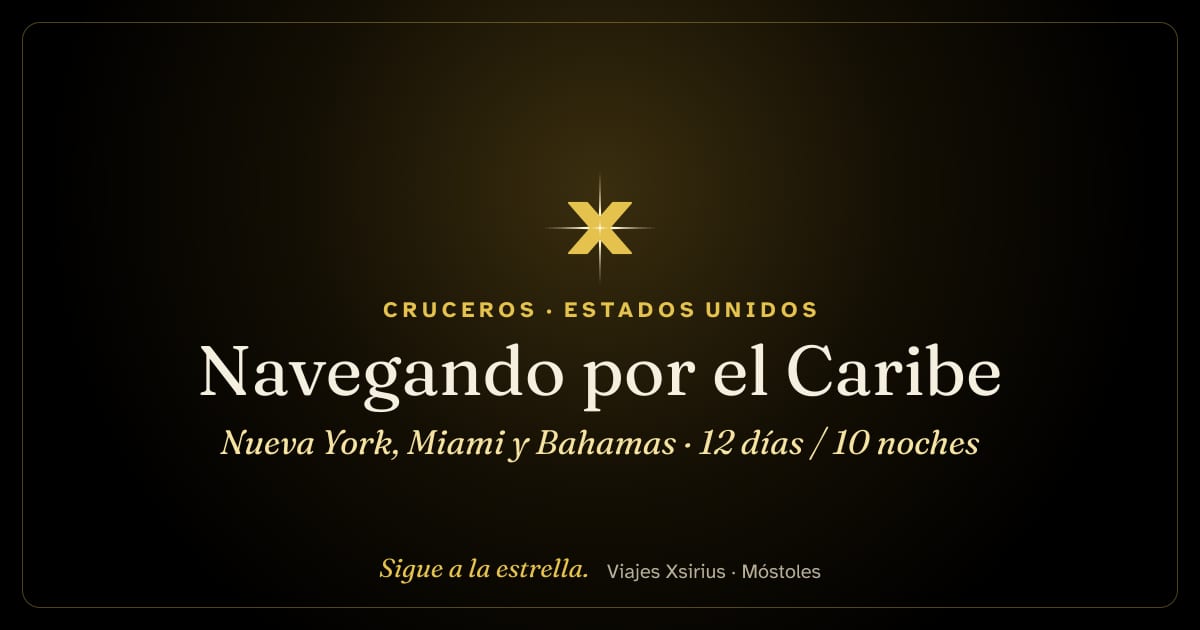 Navegando por el Caribe: Nueva York, Miami y Bahamas: Estados Unidos y Bahamas, 12 días / 10 noches