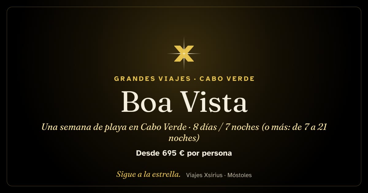Boa Vista: una semana de playa en Cabo Verde: Cabo Verde, 8 días / 7 noches (o más: de 7 a 21 noches)