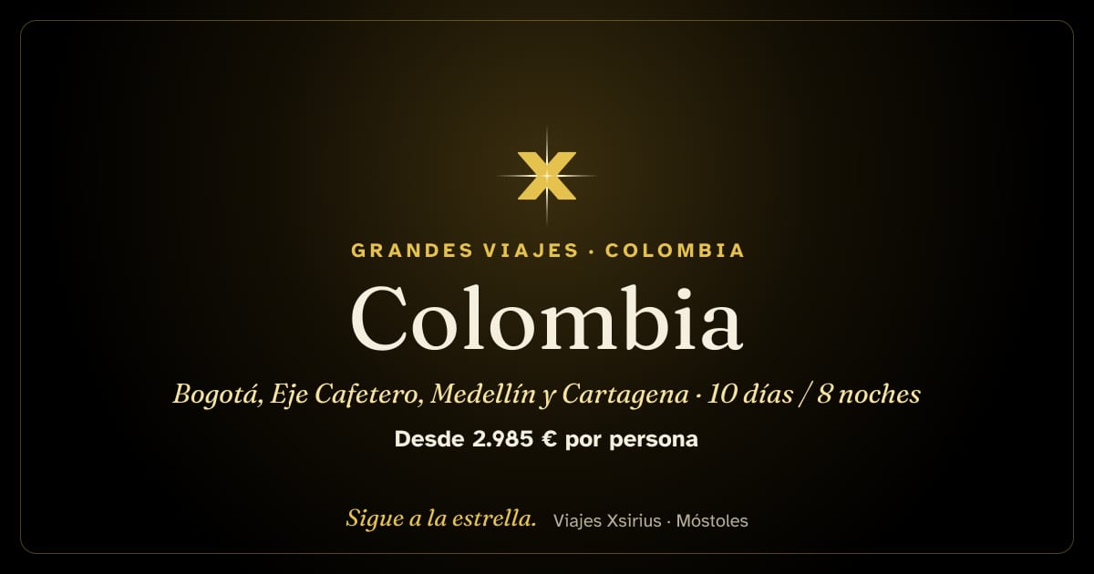Colombia: Bogotá, Eje Cafetero, Medellín y Cartagena: Colombia, 10 días / 8 noches
