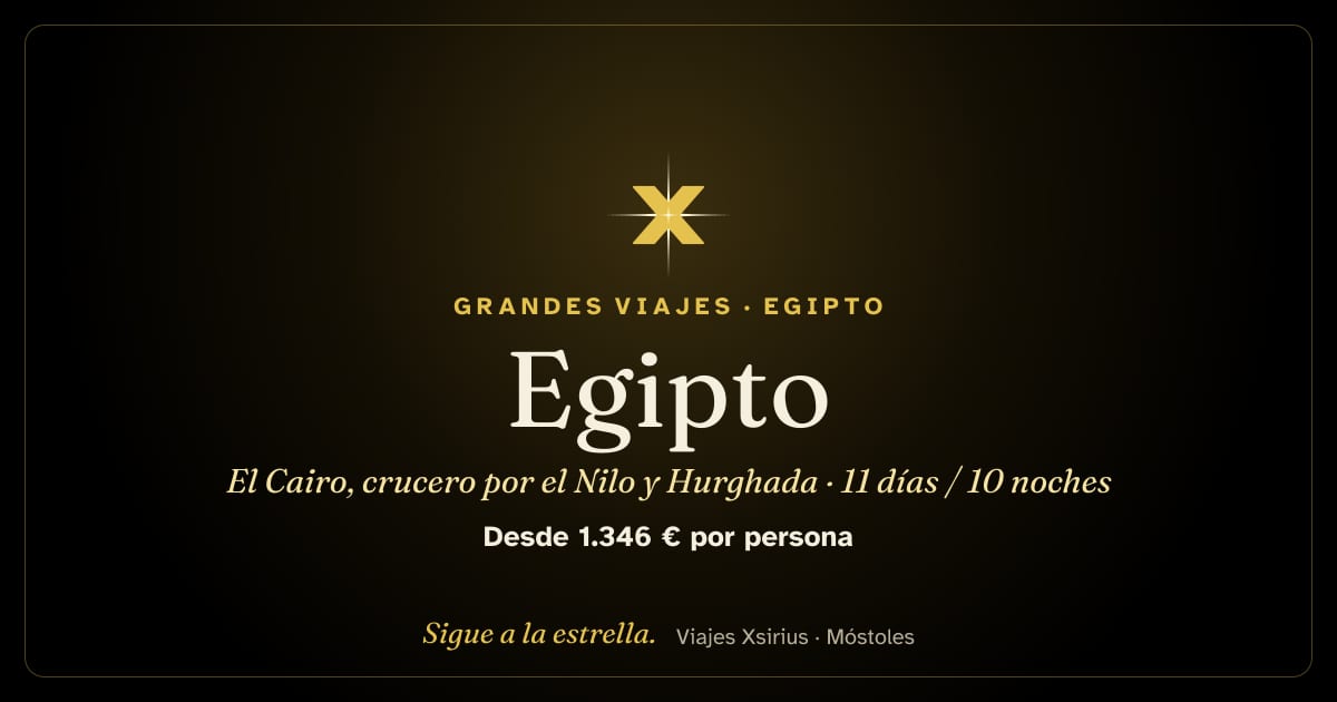 Egipto: El Cairo, crucero por el Nilo y Hurghada: Egipto, 11 días / 10 noches