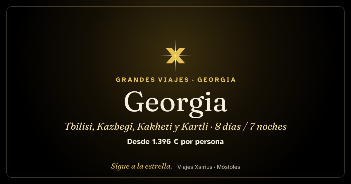 Georgia: Tbilisi, Kazbegi, Kakheti y Kartli: Georgia, 8 días / 7 noches