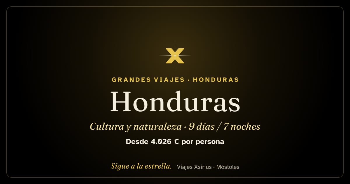 Honduras: cultura y naturaleza: Honduras, 9 días / 7 noches