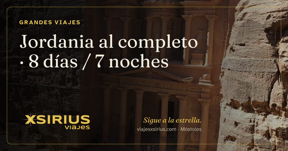 Jordania al completo: Jordania, 8 días / 7 noches