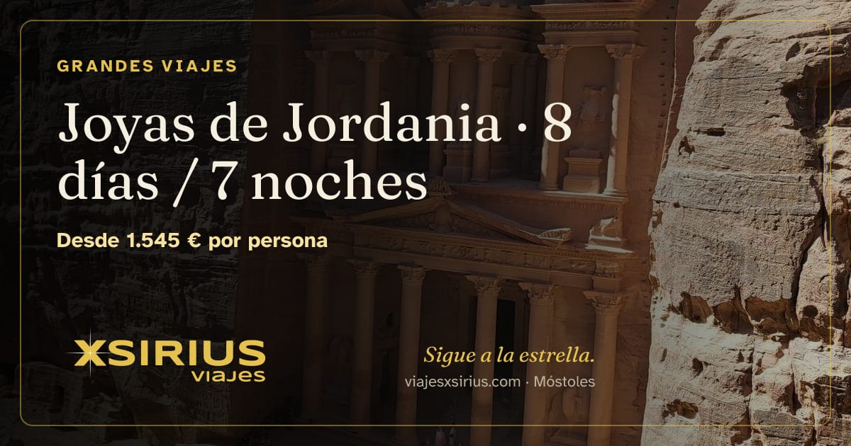 Joyas de Jordania: Jordania, 8 días / 7 noches