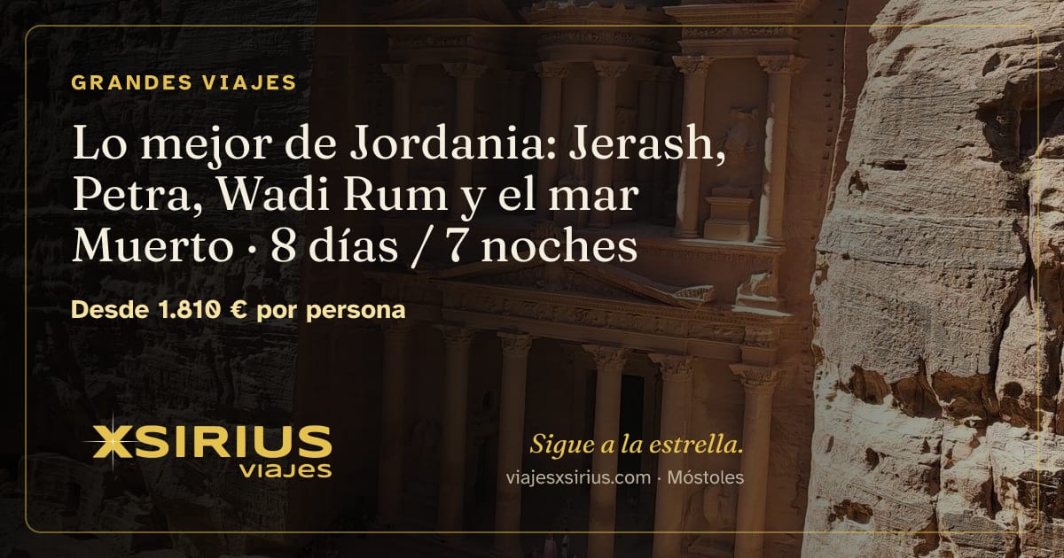 Lo mejor de Jordania: Jerash, Petra, Wadi Rum y el mar Muerto: Jordania, 8 días / 7 noches