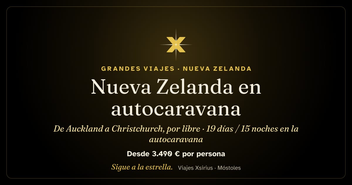 Nueva Zelanda en autocaravana: de Auckland a Christchurch, por libre: Nueva Zelanda, 19 días / 15 noches en la autocaravana