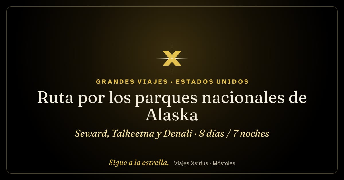 Ruta por los parques nacionales de Alaska: Seward, Talkeetna y Denali: Estados Unidos (Alaska), 8 días / 7 noches