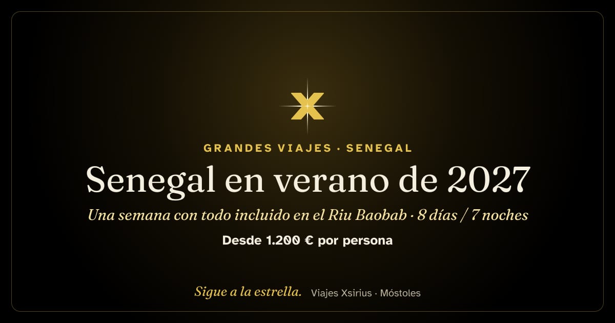 Senegal en verano de 2027: una semana con todo incluido en el Riu Baobab: Senegal, 8 días / 7 noches