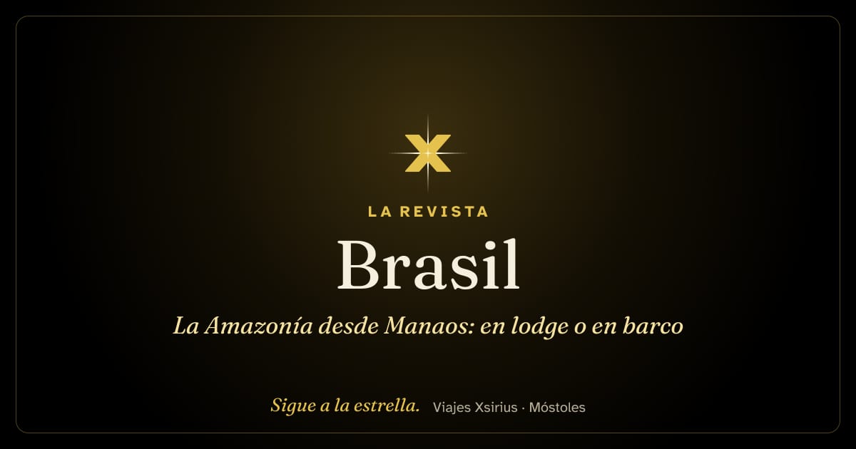 La Amazonía desde Manaos: en lodge o en barco