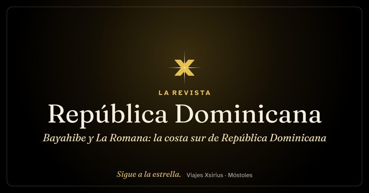 Bayahibe y La Romana: la costa sur de República Dominicana