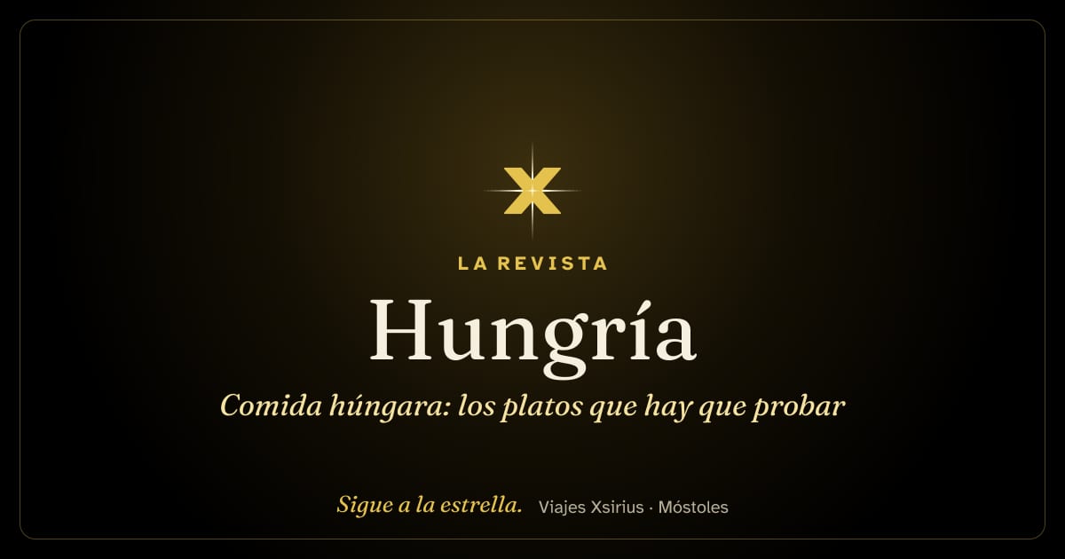 Comida húngara: los platos que hay que probar