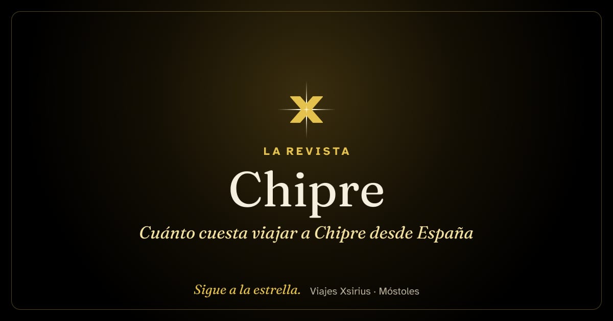 Cuánto cuesta viajar a Chipre desde España