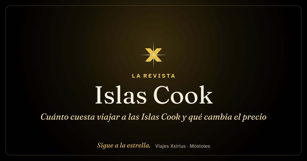 Cuánto cuesta viajar a las Islas Cook y qué cambia el precio