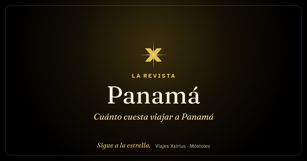 Cuánto cuesta viajar a Panamá