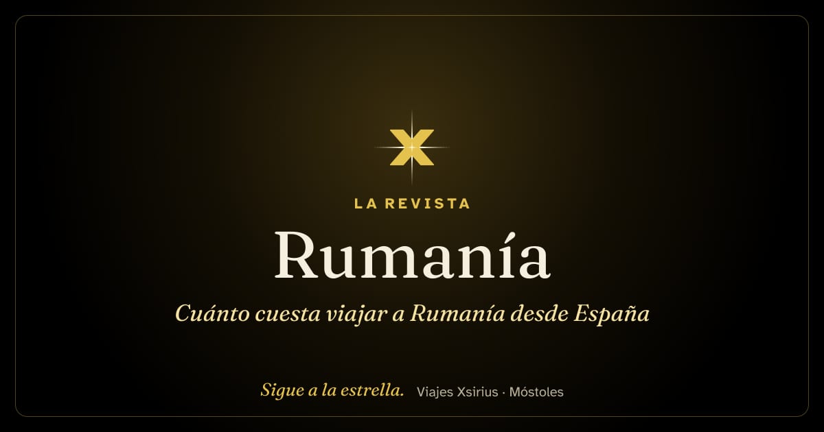 Cuánto cuesta viajar a Rumanía desde España
