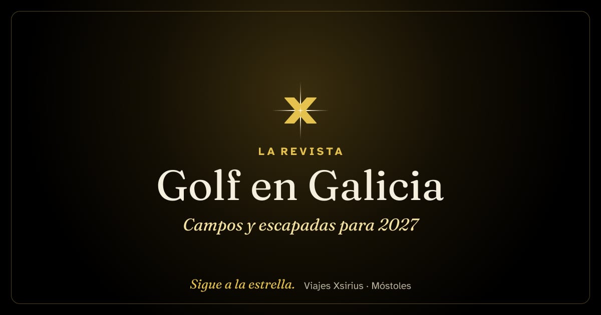 Golf en Galicia: campos y escapadas para 2027