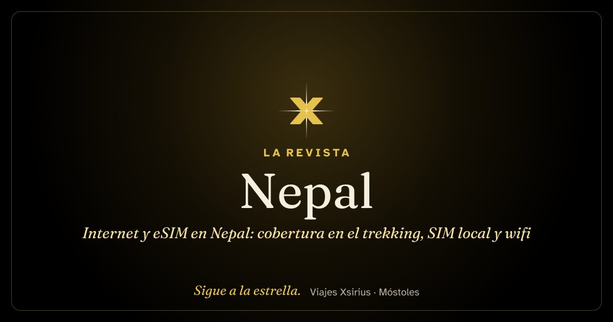 Internet y eSIM en Nepal: cobertura en el trekking, SIM local y wifi