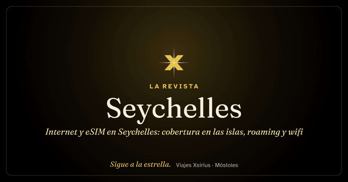 Internet y eSIM en Seychelles: cobertura en las islas, roaming y wifi
