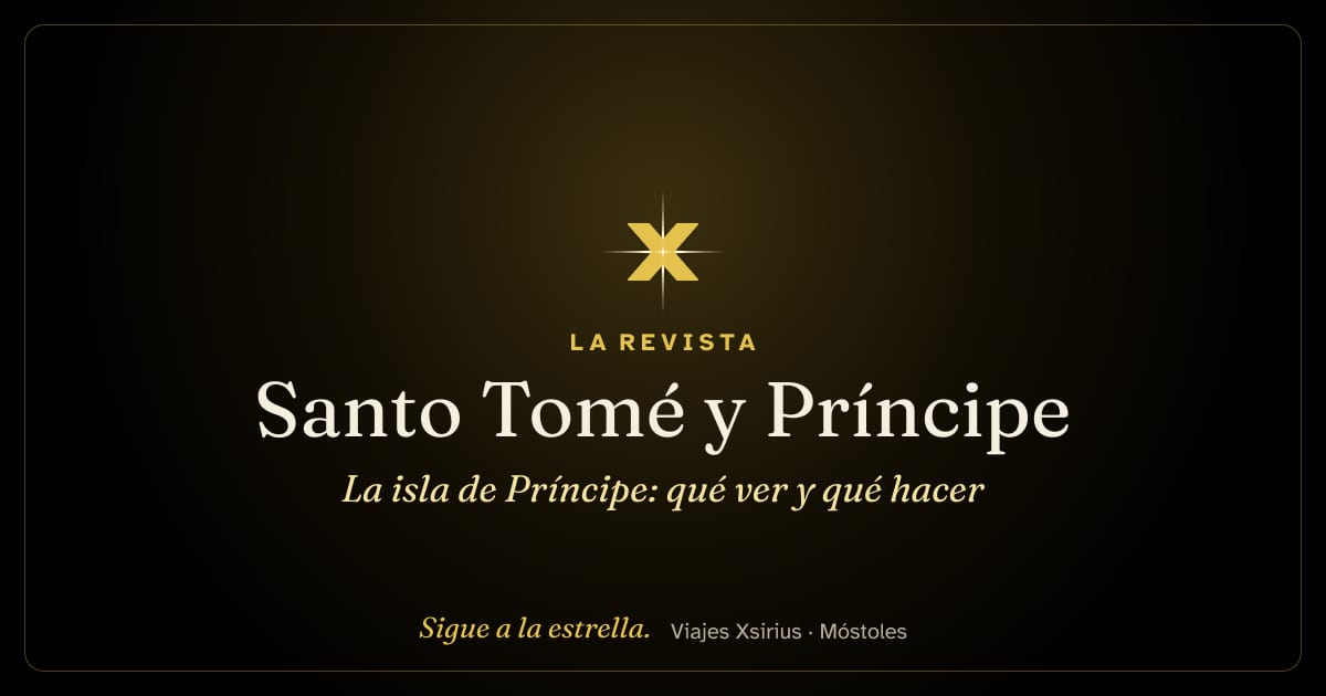 La isla de Príncipe: qué ver y qué hacer