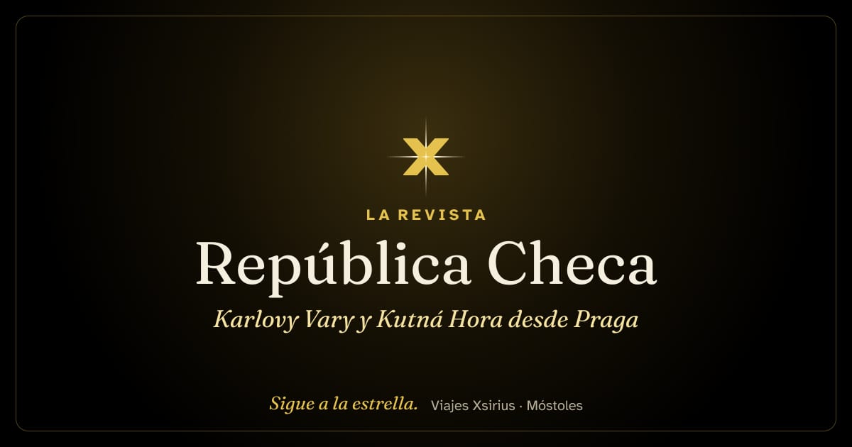 Karlovy Vary y Kutná Hora desde Praga