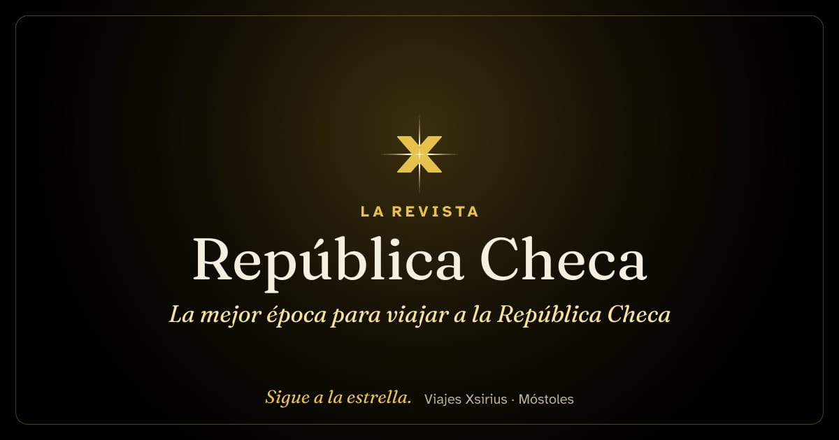 La mejor época para viajar a la República Checa