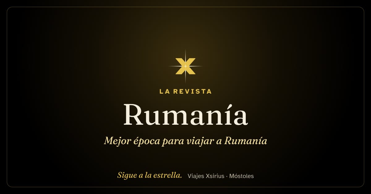 Mejor época para viajar a Rumanía