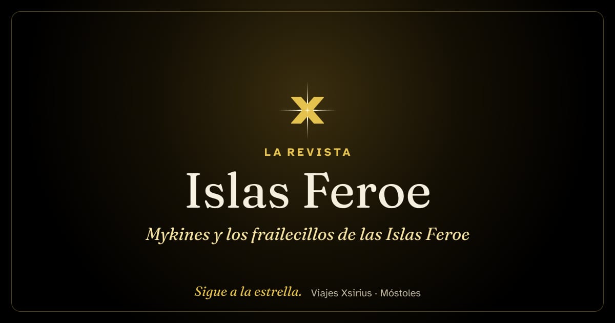 Mykines y los frailecillos de las Islas Feroe