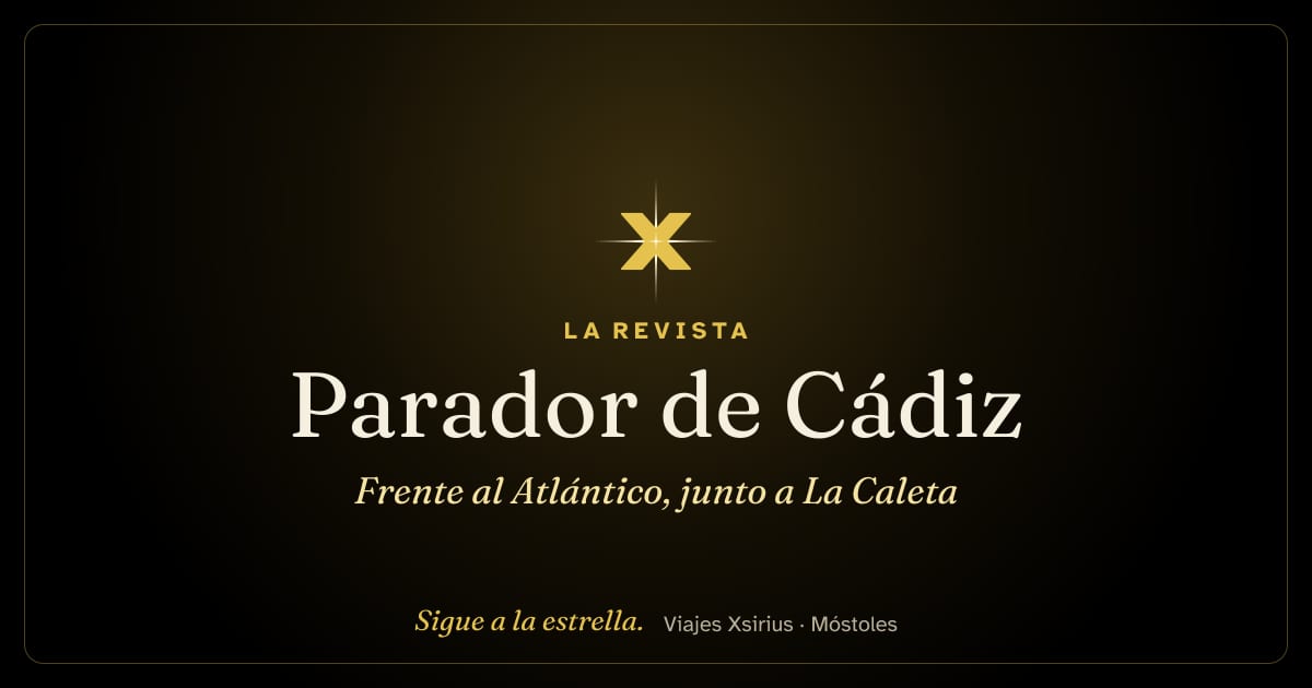 Parador de Cádiz: frente al Atlántico, junto a La Caleta