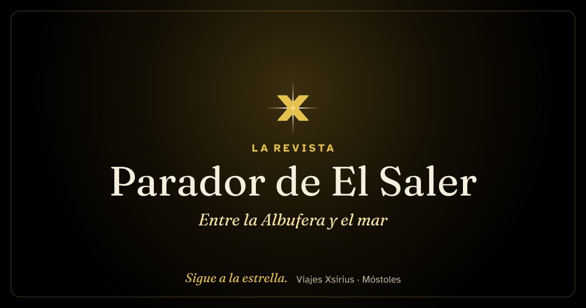 Parador de El Saler: entre la Albufera y el mar