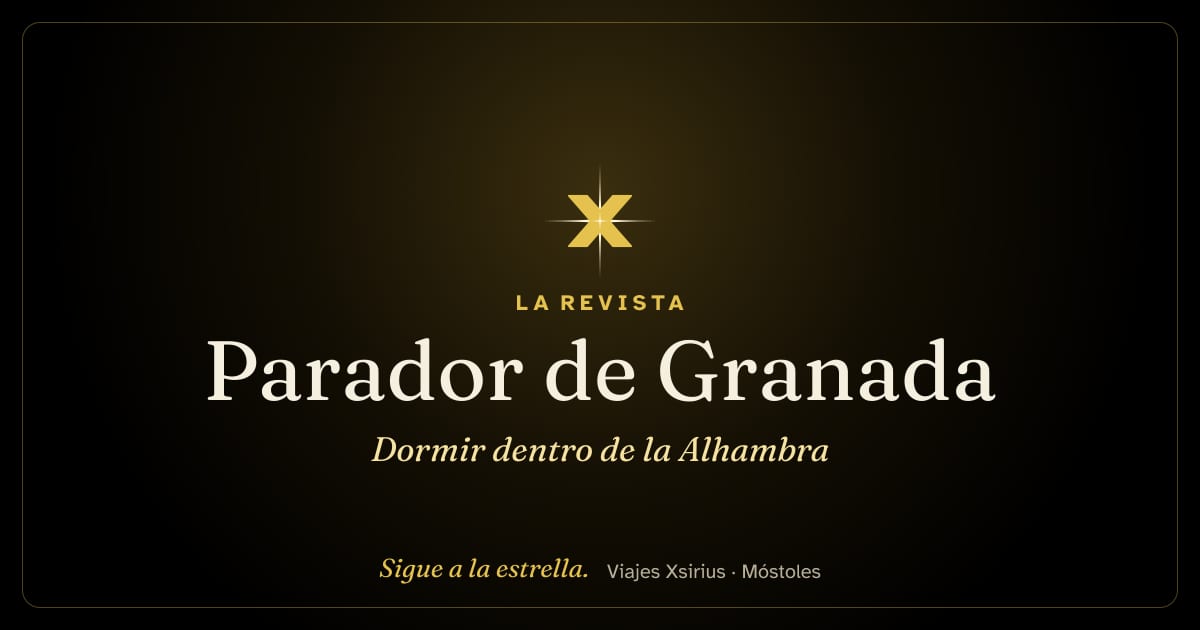 Parador de Granada: dormir dentro de la Alhambra