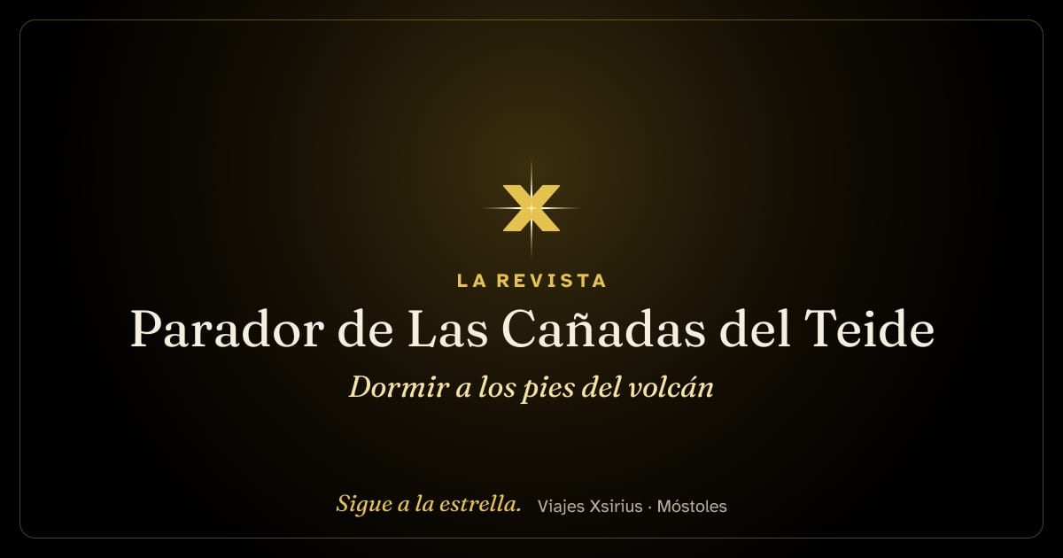 Parador de Las Cañadas del Teide: dormir a los pies del volcán