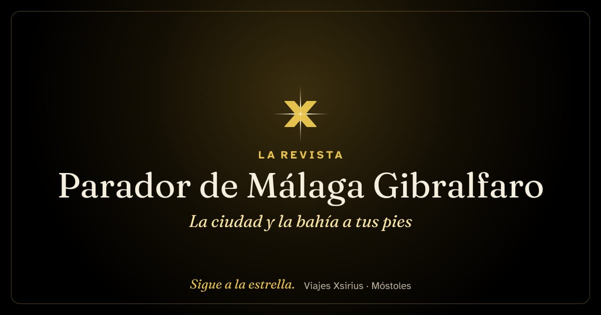 Parador de Málaga Gibralfaro: la ciudad y la bahía a tus pies