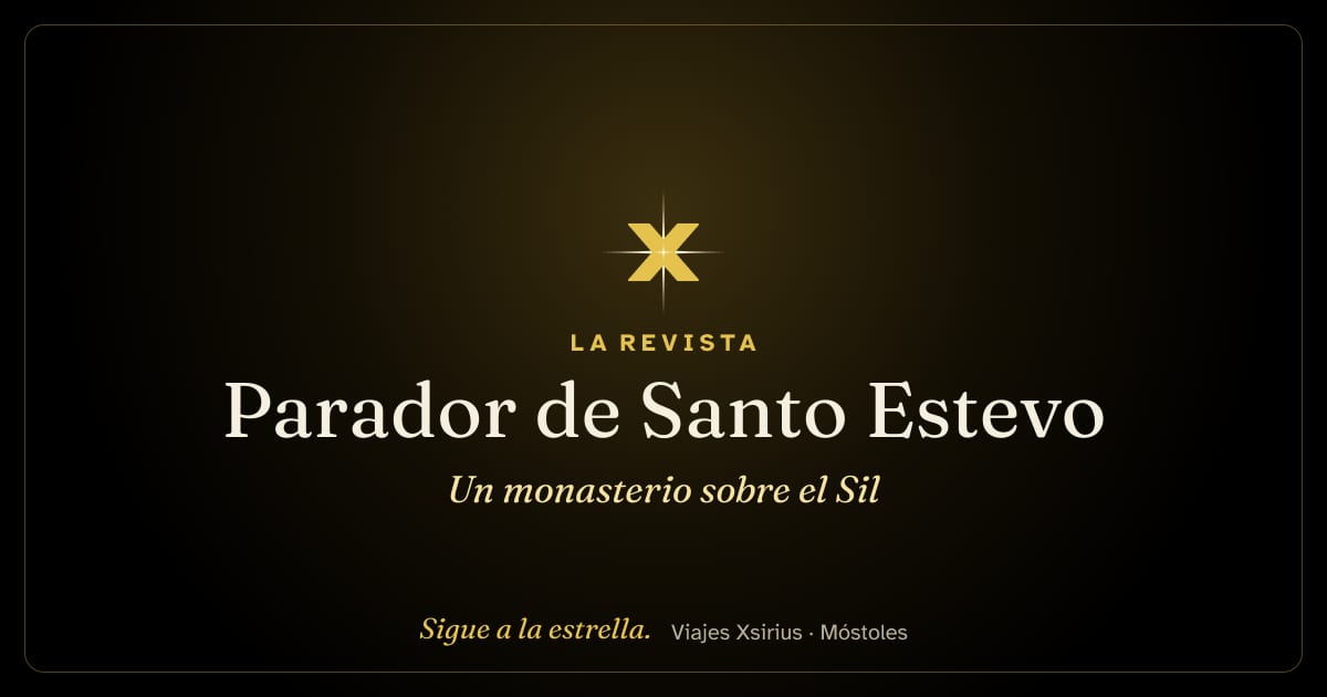 Parador de Santo Estevo: un monasterio sobre el Sil