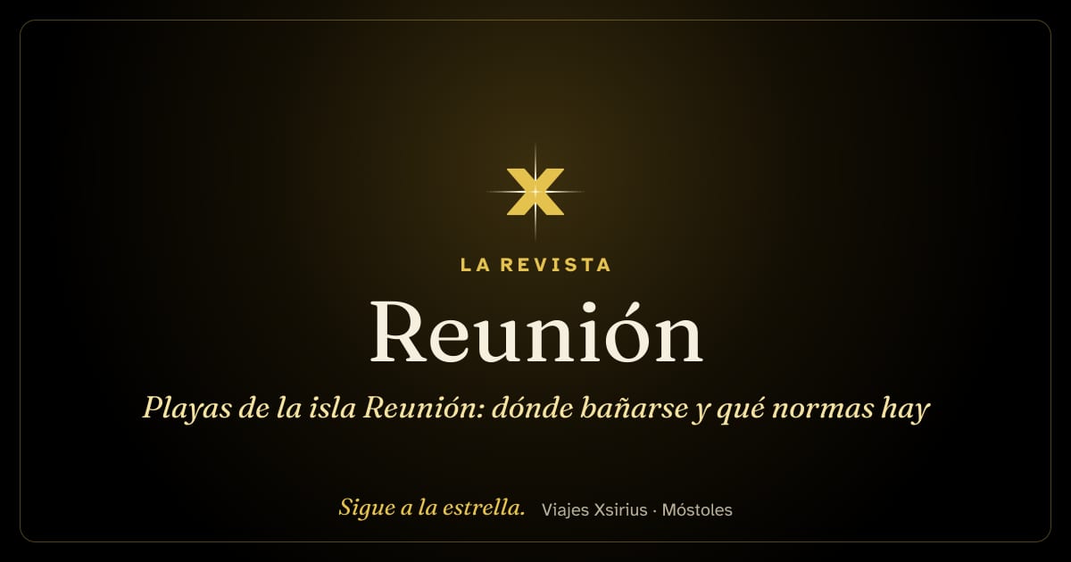 Playas de la isla Reunión: dónde bañarse y qué normas hay