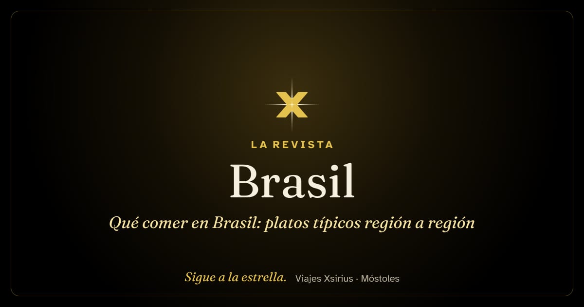 Qué comer en Brasil: platos típicos región a región