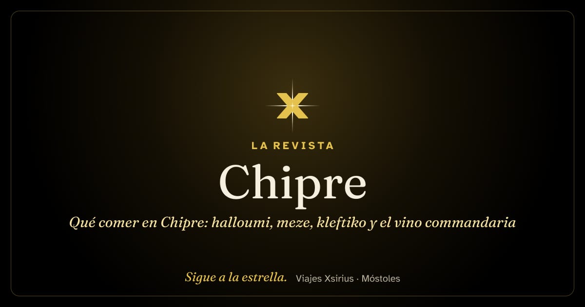 Qué comer en Chipre: halloumi, meze, kleftiko y el vino commandaria