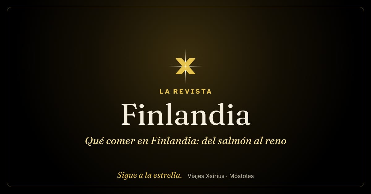 Qué comer en Finlandia: del salmón al reno