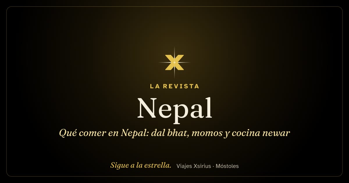 Qué comer en Nepal: dal bhat, momos y cocina newar