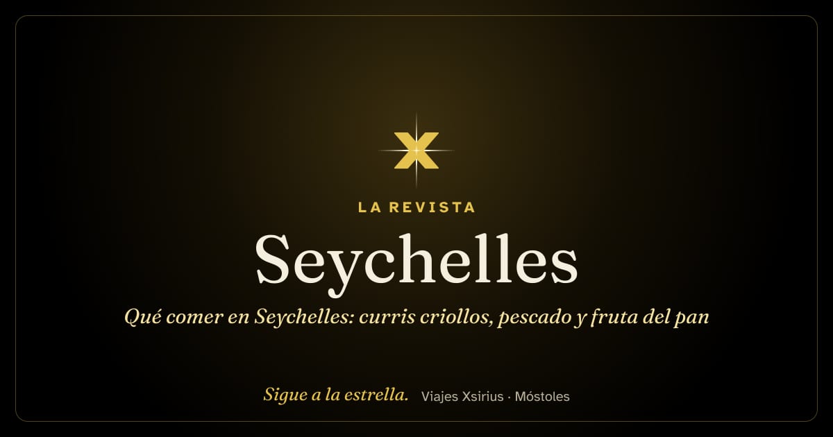 Qué comer en Seychelles: curris criollos, pescado y fruta del pan