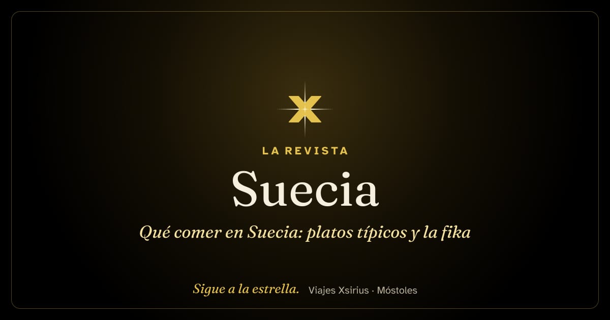 Qué comer en Suecia: platos típicos y la fika