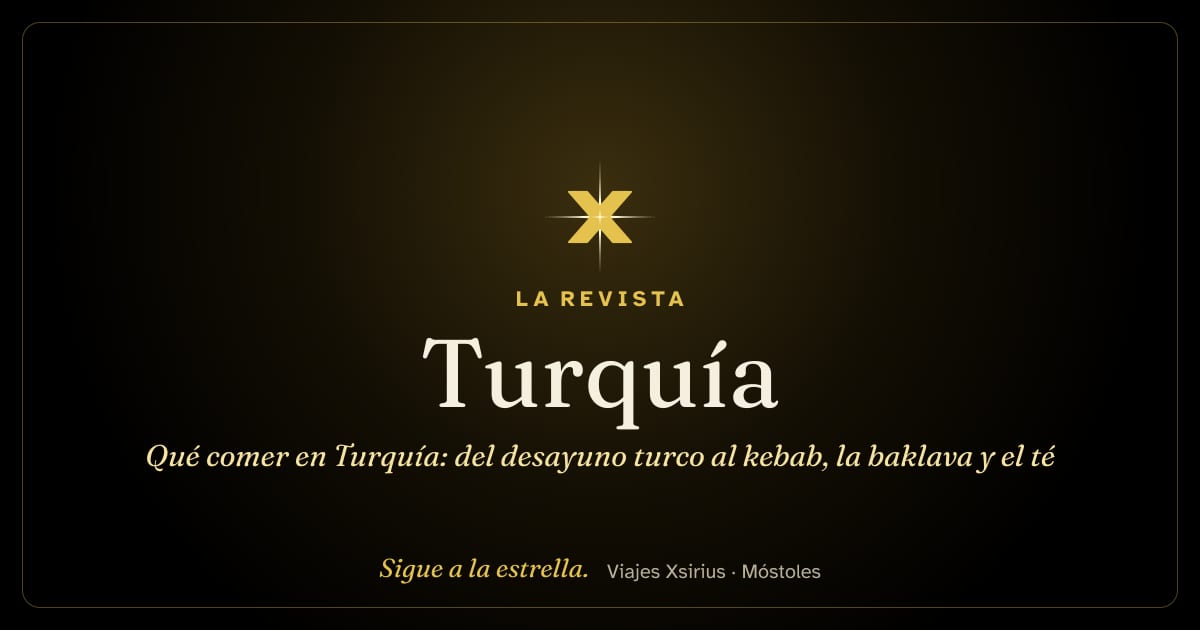 Qué comer en Turquía: del desayuno turco al kebab, la baklava y el té