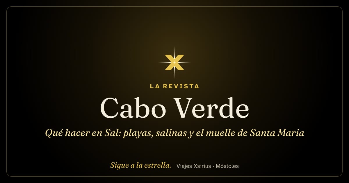 Qué hacer en Sal: playas, salinas y el muelle de Santa Maria