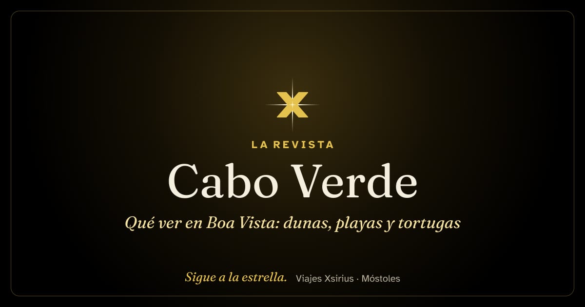Qué ver en Boa Vista: dunas, playas y tortugas