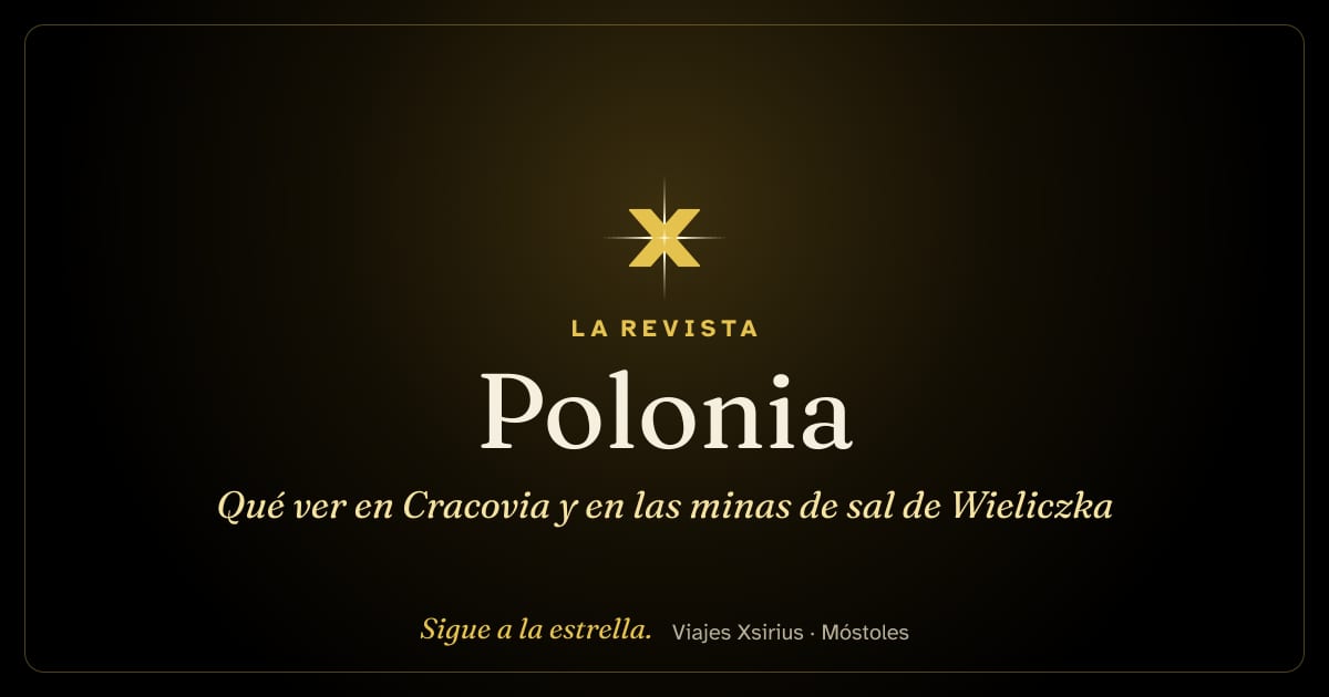 Qué ver en Cracovia y en las minas de sal de Wieliczka