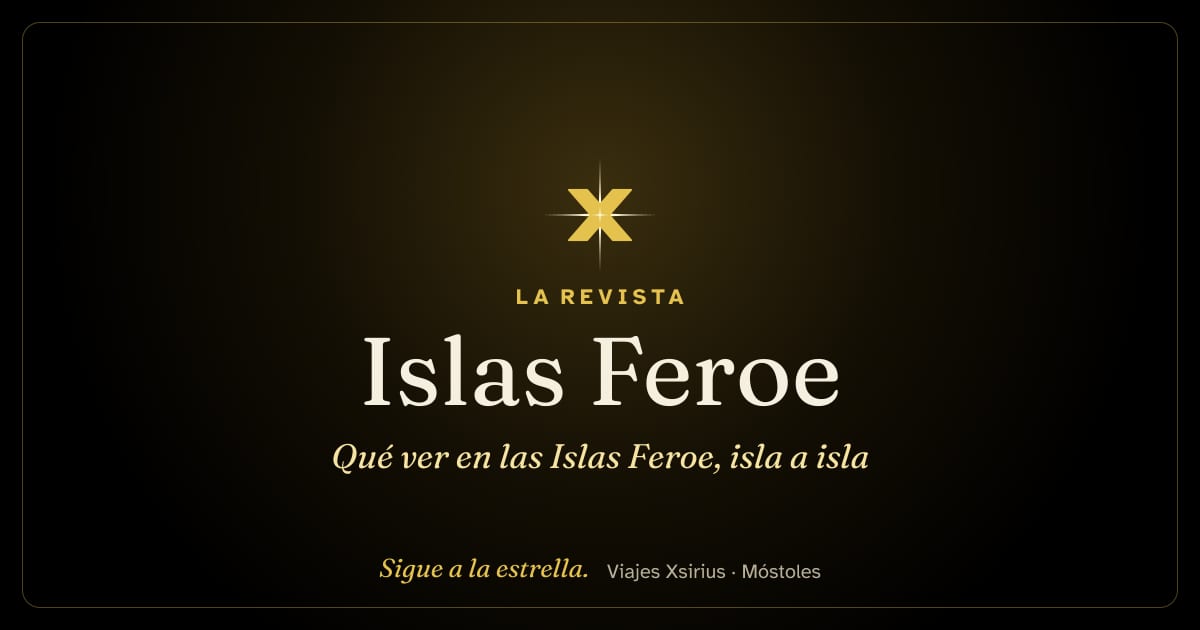 Qué ver en las Islas Feroe, isla a isla