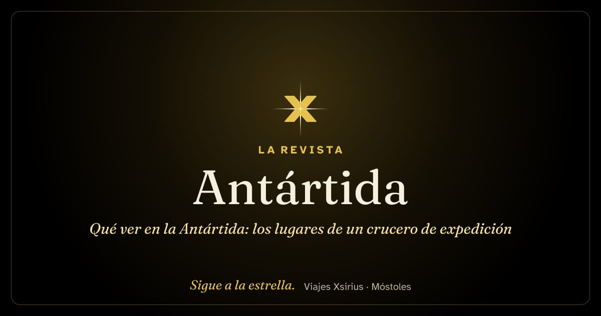 Qué ver en la Antártida: los lugares de un crucero de expedición