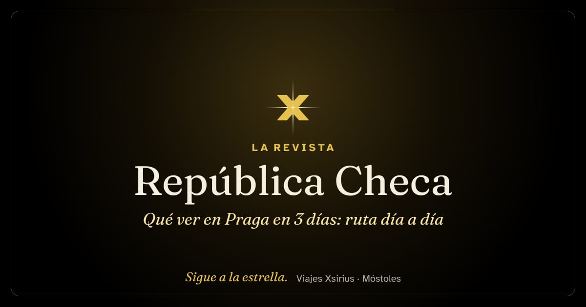 Qué ver en Praga en 3 días: ruta día a día