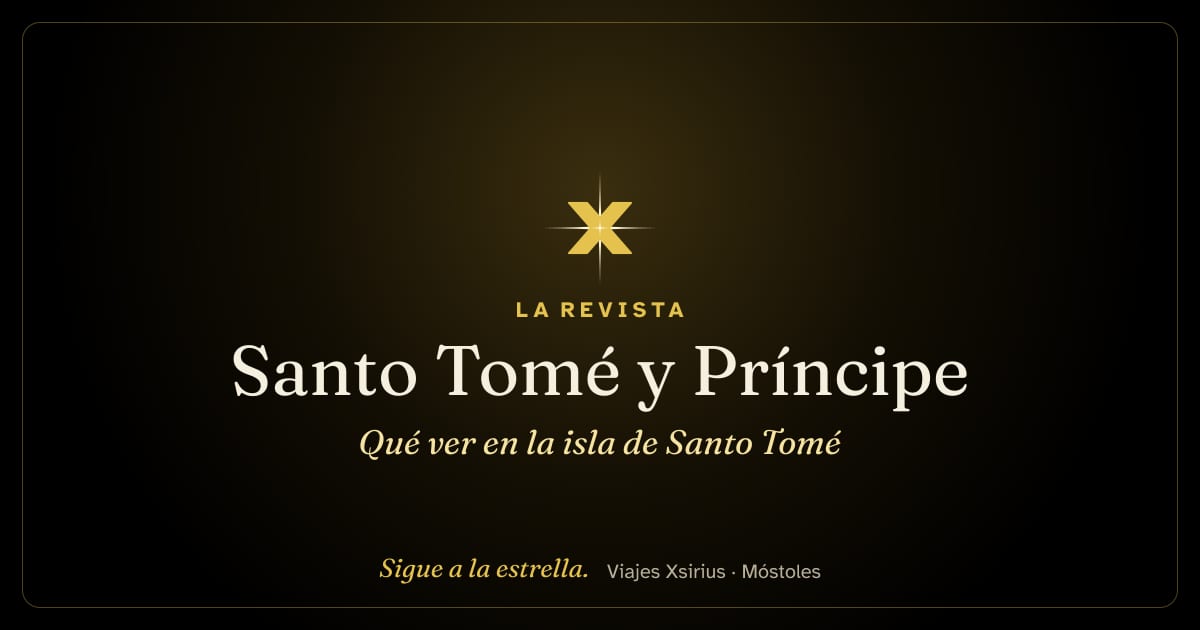 Qué ver en la isla de Santo Tomé